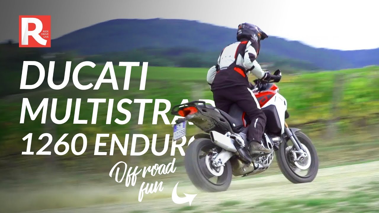 Ducati Multistrada 1260 Enduro, la prova off road di RED