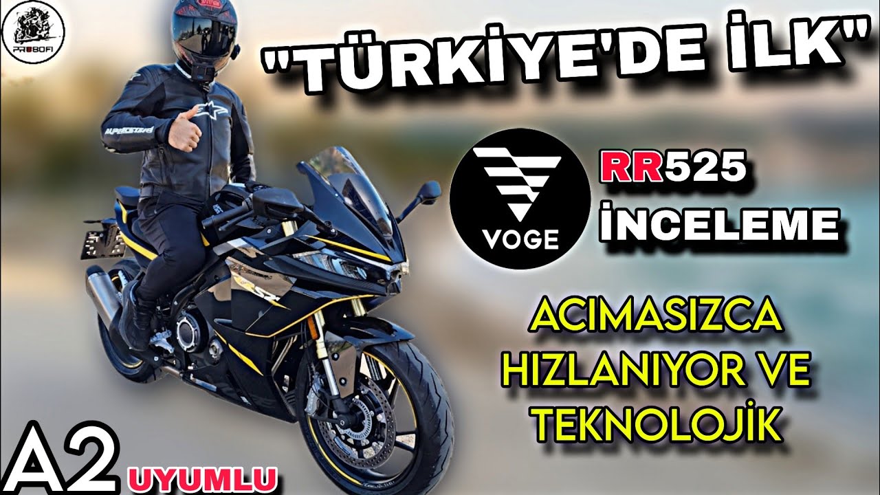 TR'DE İLK VOGE 525RR İNCELEME (55 BEYGİR) & TOP SPEED&330.000 TL! ROSSO 3 LASTİK-ABS-TCS-LED FARLAR