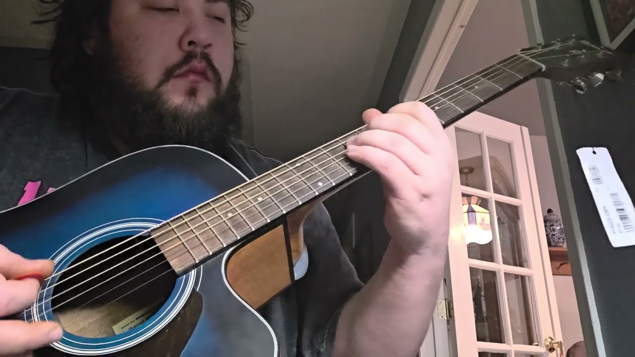 Acoustic guitar riff