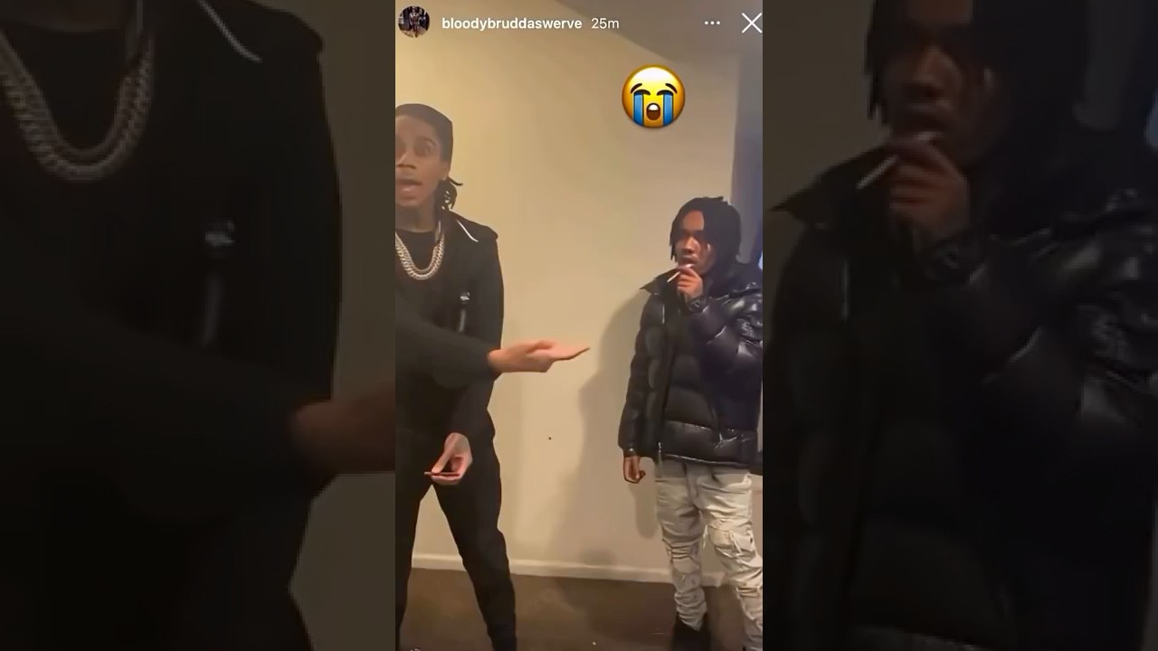 Bloodhound Lil Jeff And T slick arguing over a ￼black😂😭 #bloodhoundliljeff #chiraq #drill #hiphop