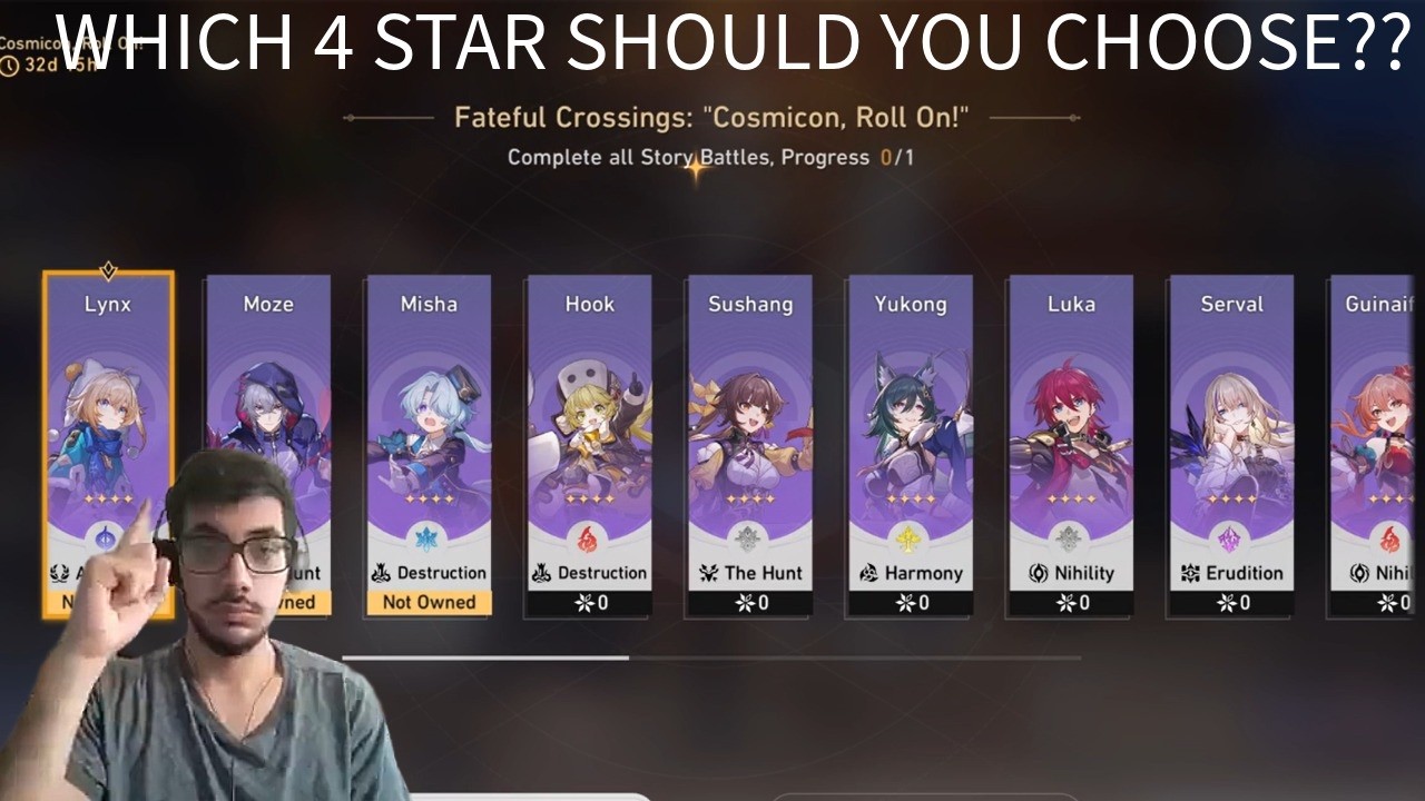 WHICH FREE 4 STARS ARE THE BEST?? SO MANY OPTIONS!!! (honkaistarrail)
