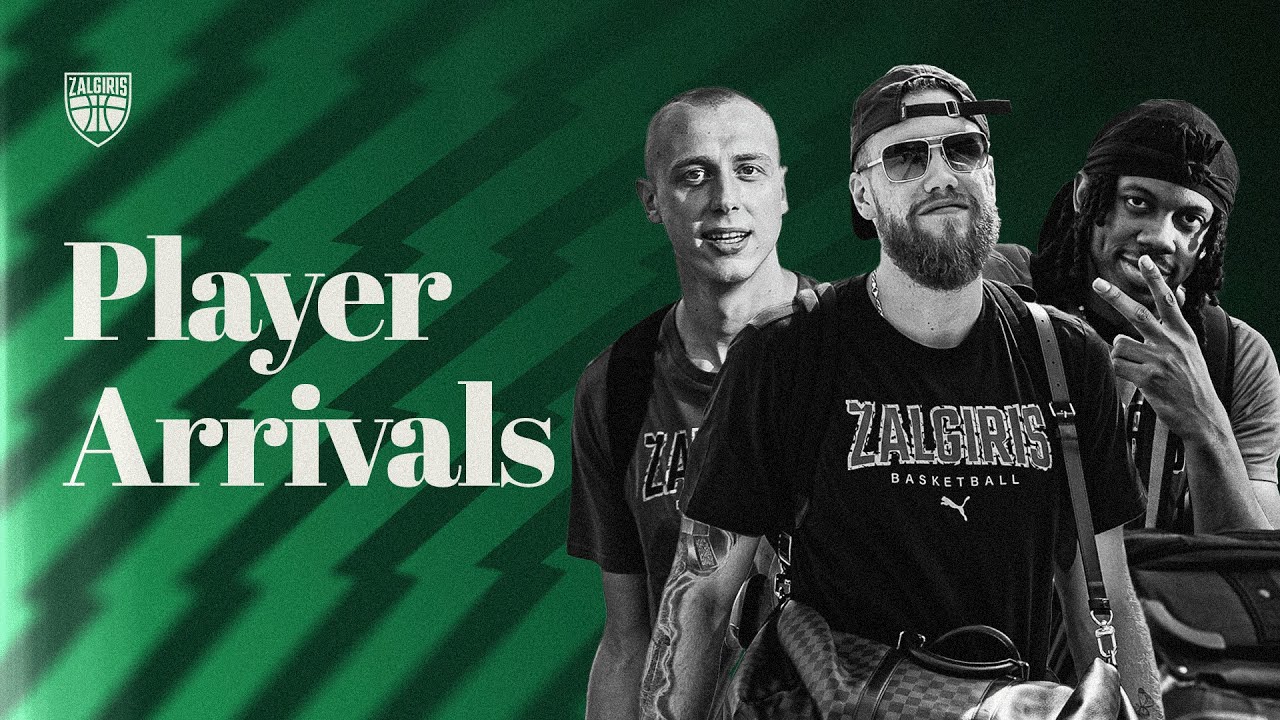 Žalgiris players land in Lithuania