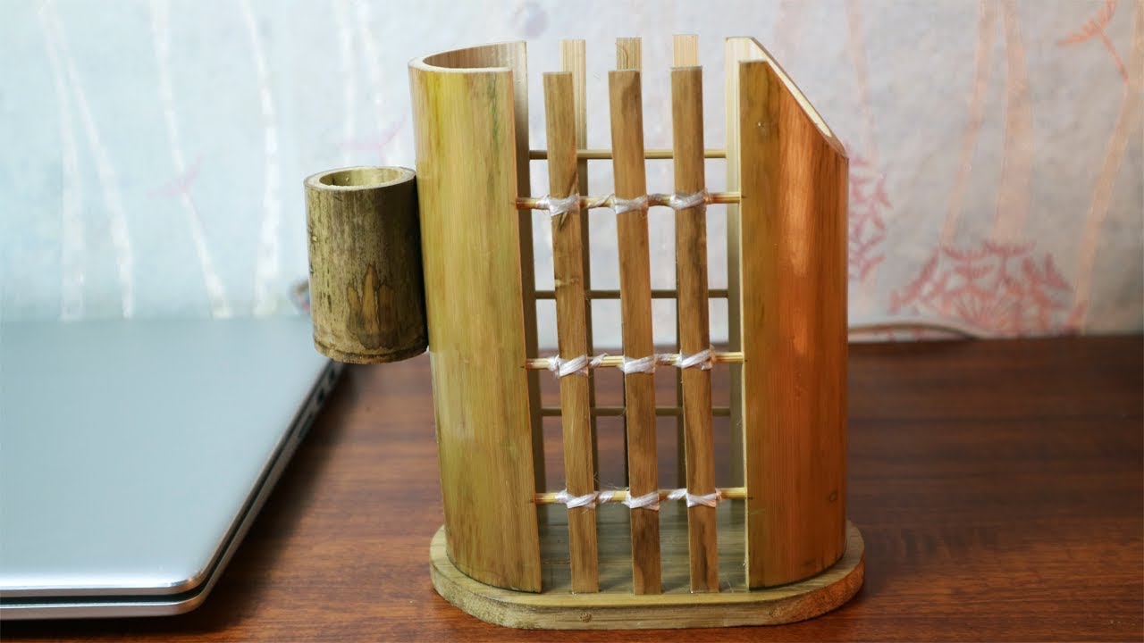 DIY bamboo basket simple  at home - Bamboo Furniture