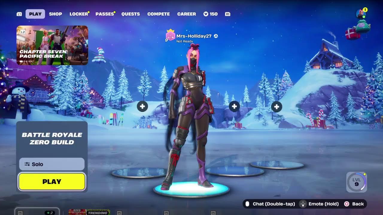 Fortnite for a little while