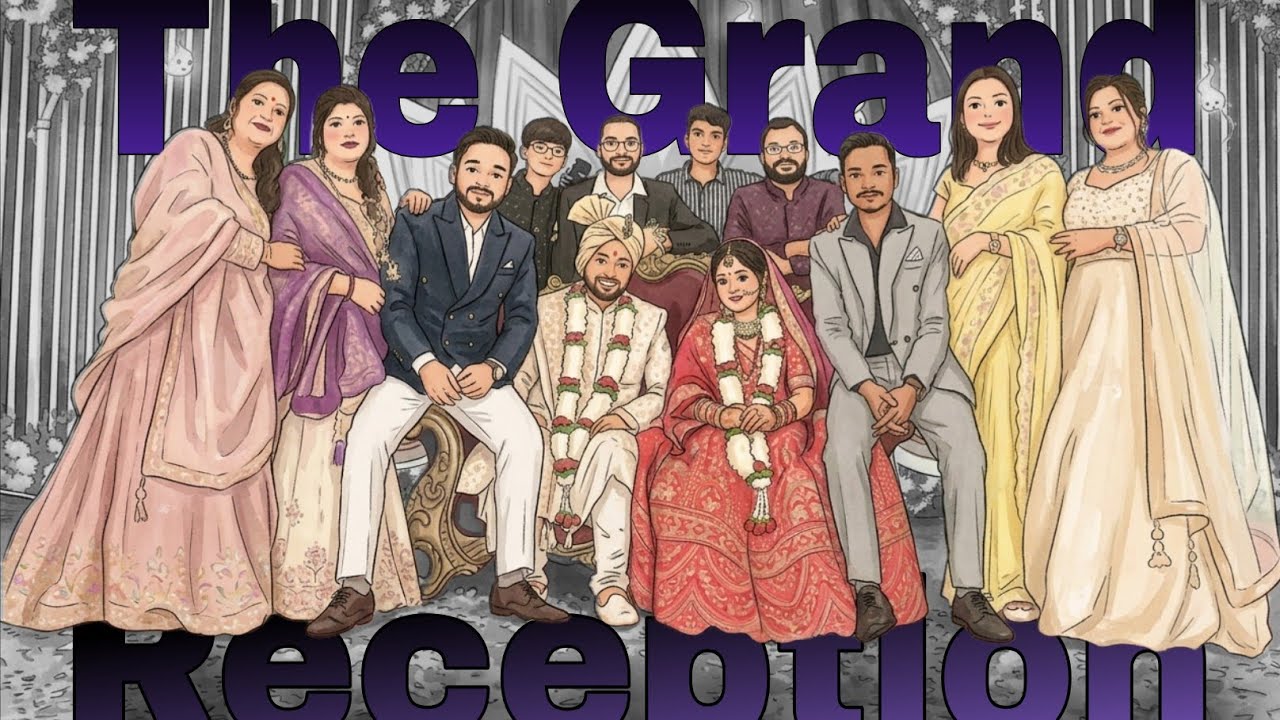 The Grand Reception vlog | Neeraj weds Shivani | Final vlog | Indian wedding 