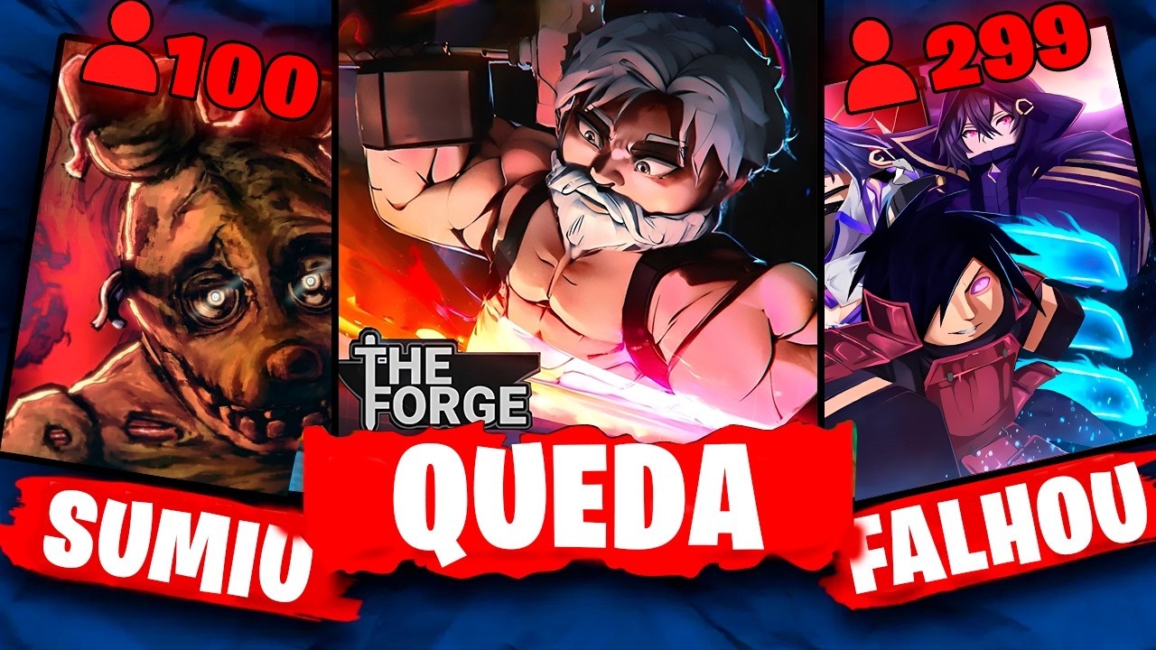 A Grande QUEDA dos jogos POPULARES do Roblox!