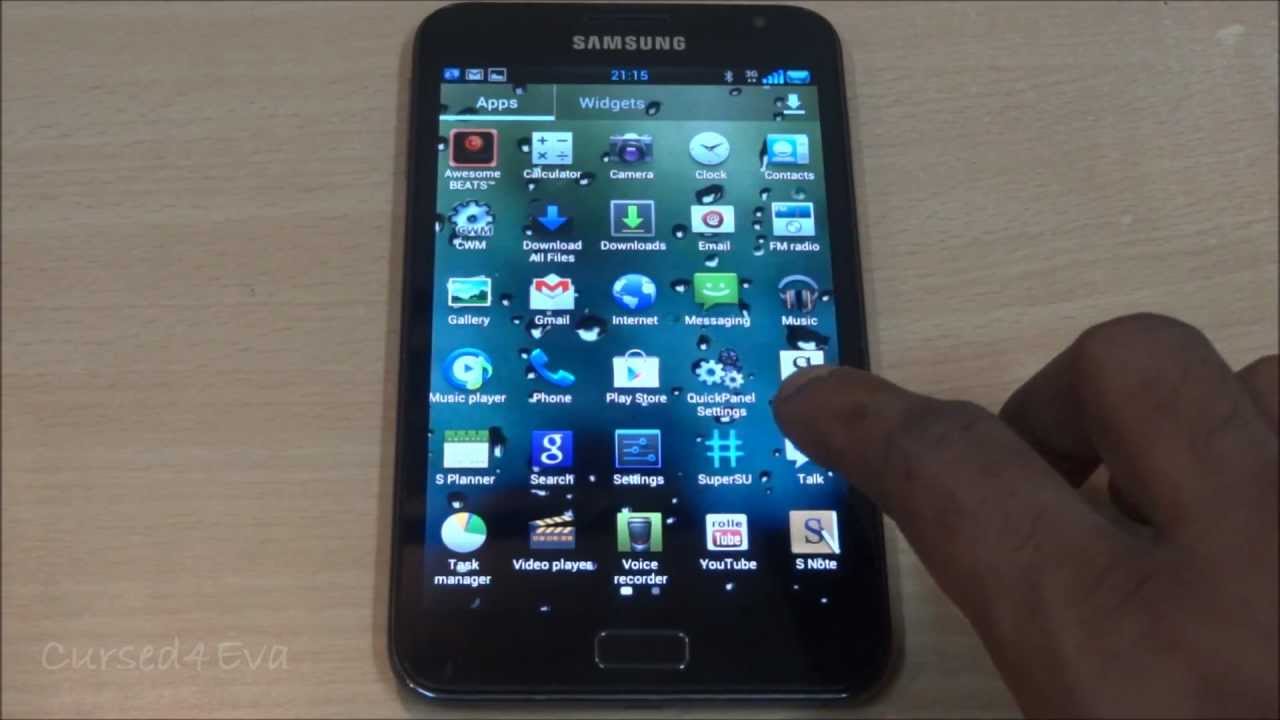 Galaxy Note: How to Dual Boot Roms - Cursed4Eva