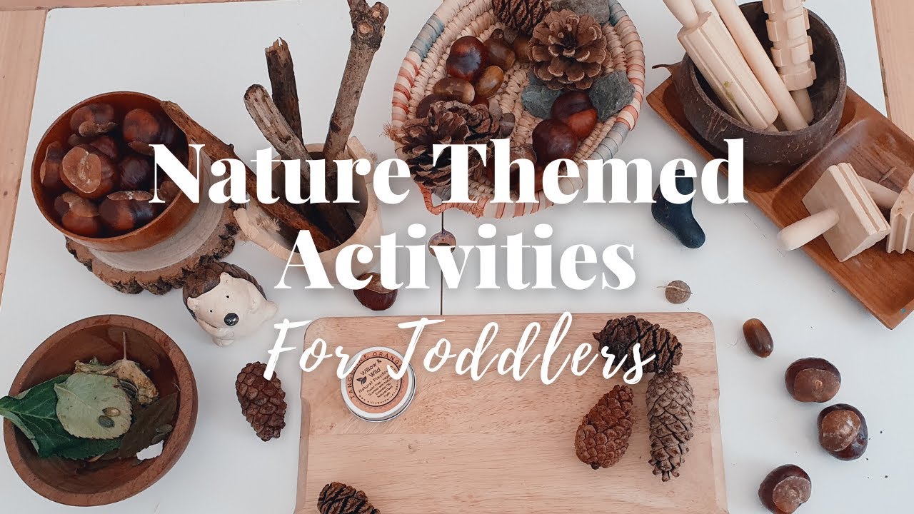 Autumn Nature Activities for Toddlers (Easy & Sensory Play)