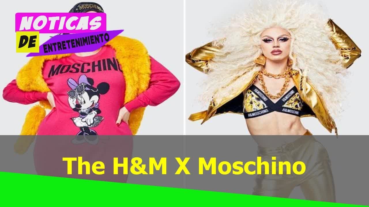 The H&M X Moschino collection lands in stores TOMORROW