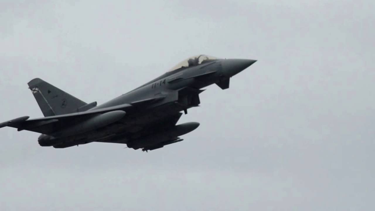 El rugir de un Eurofighter