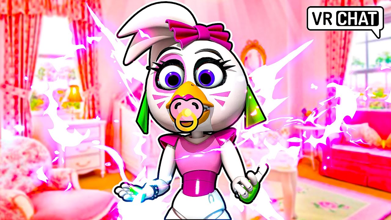 Baby Chica LEARNS MAGIC in VRCHAT