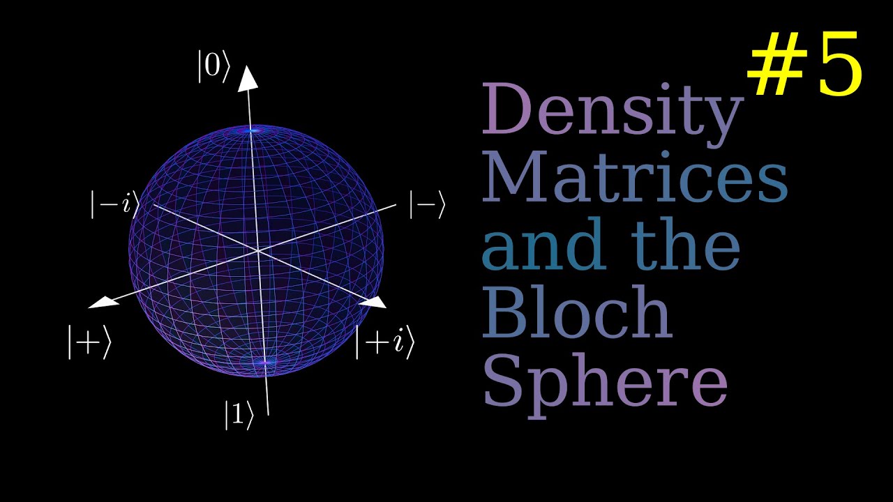 Density Matrices and the Bloch Sphere | QC 5