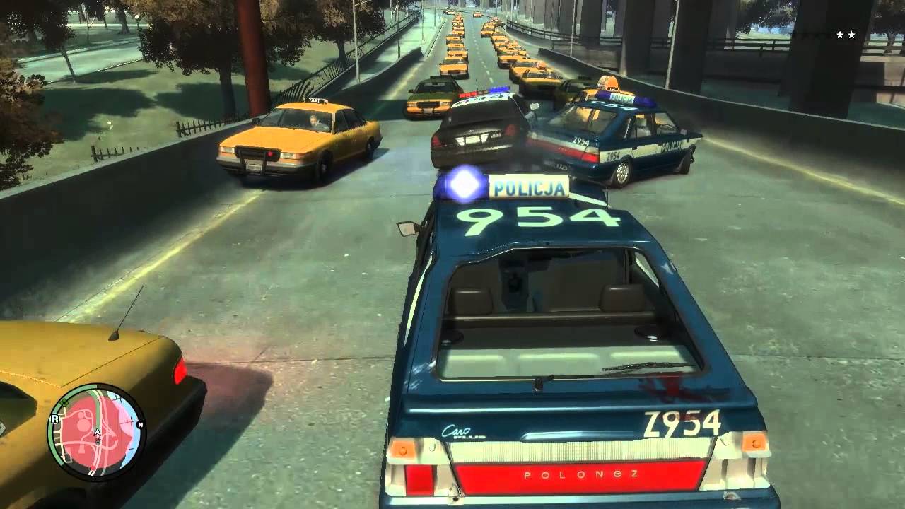 GTA IV : GAZ GAZ GAZ POLICJA GONI NAS