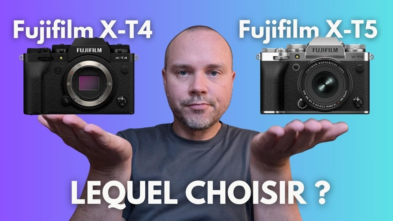 Fujifilm X-T4 vs X-T5 : lequel choisir selon TON usage ?
