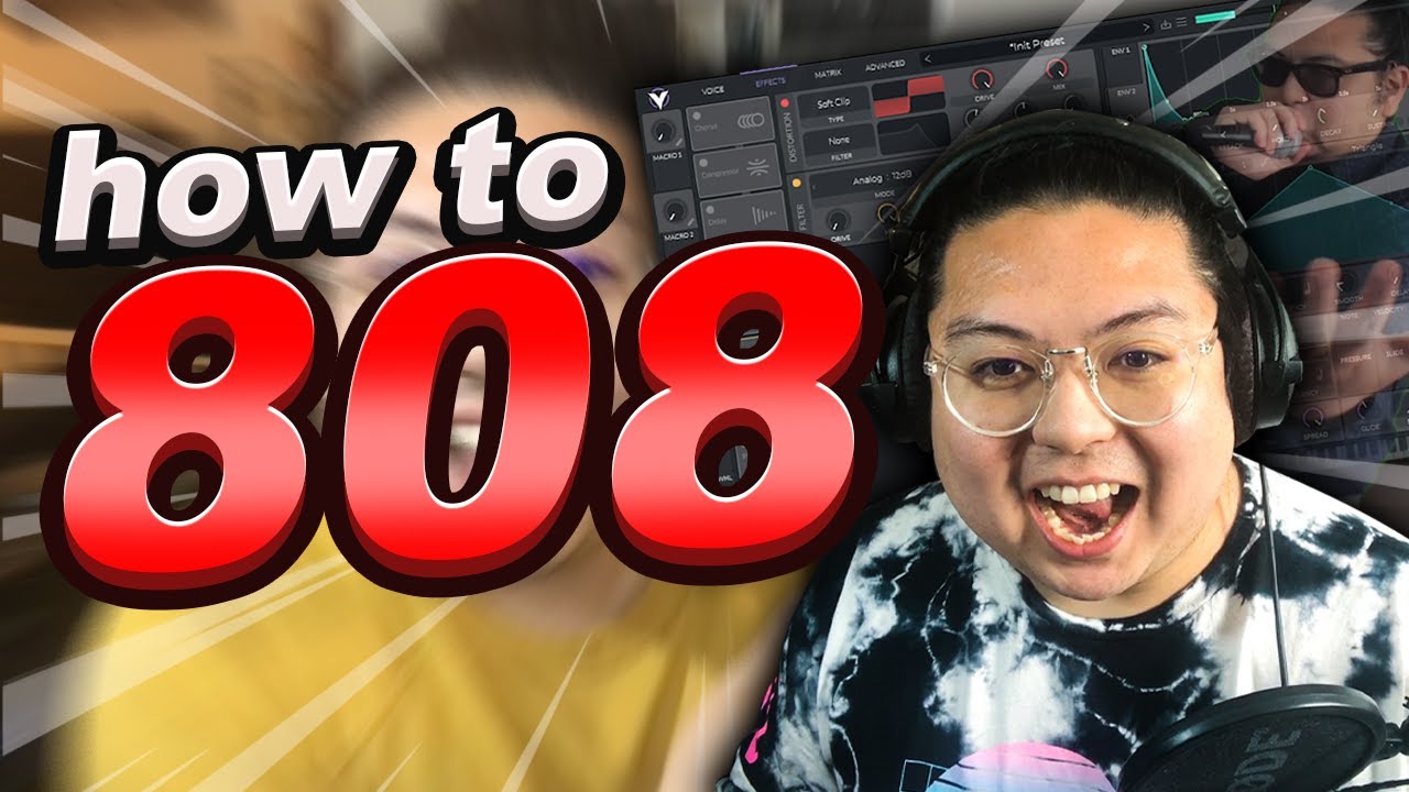 how to make 808s with FREE plug-ins | vital sound design tutorial