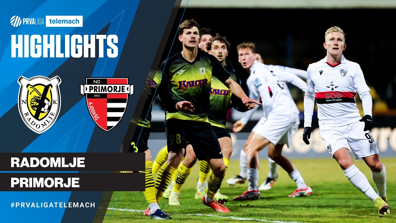 Radomlje 2-1 Primorje | 23krog 2025/26 #PrvaLigaTelemach