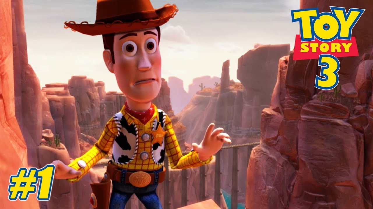 Toy Story 3 - Xbox 360 / Ps3 / Xbox One Playthrough Gameplay - Train Rescue PART 1