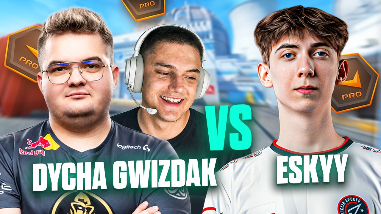 DYCHA & GWIZDAK VS KLAKIER IZAKA NA FACEIT W CS2!