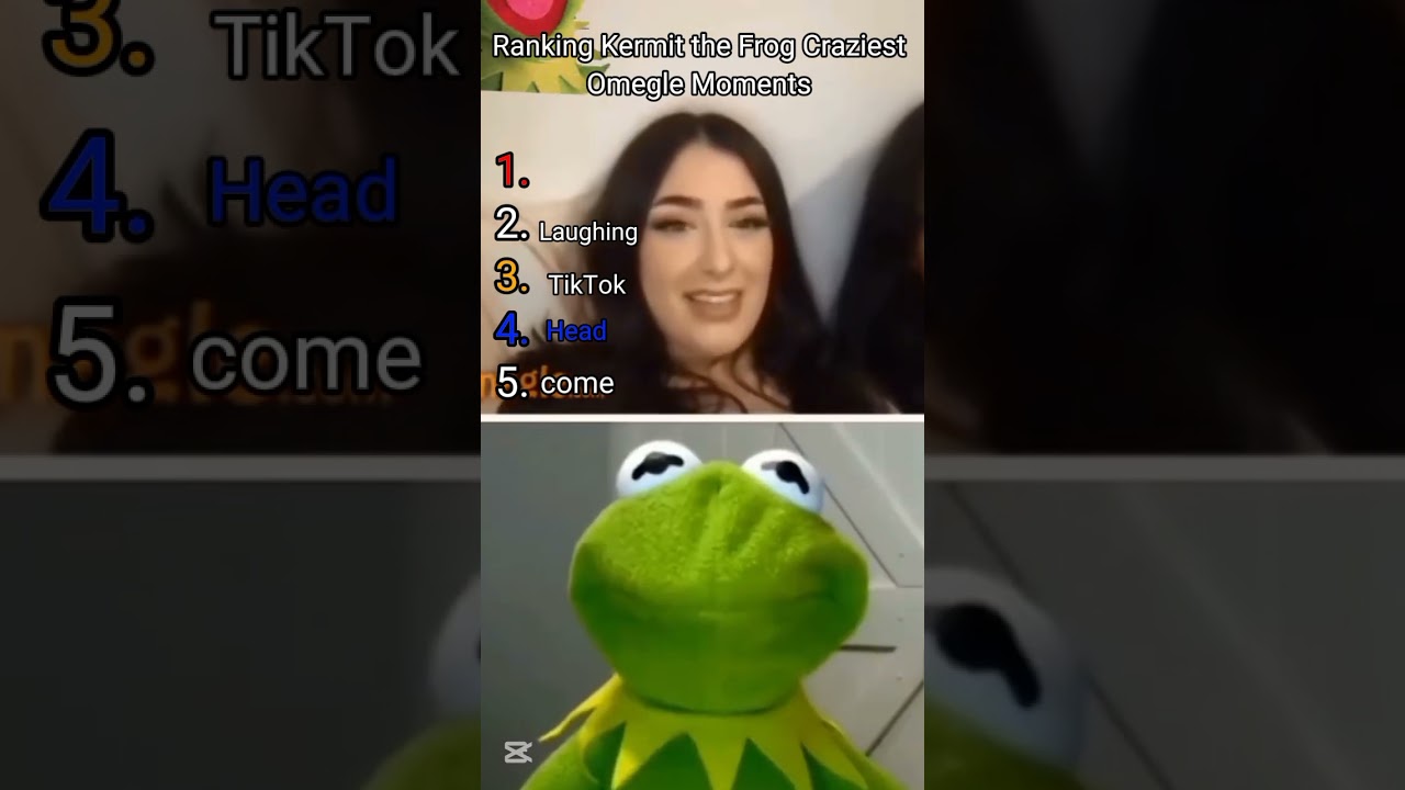 Рейтинг самых безумных моментов Omegle с лягушонком Кермитом