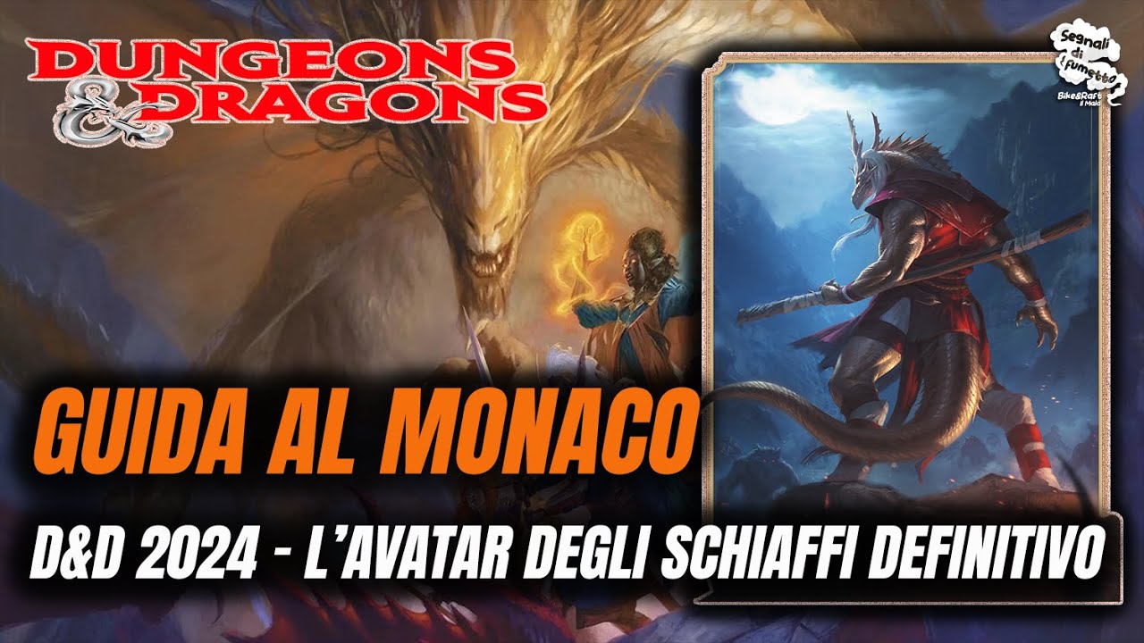 D&D 5.5 2024: Il MONACO ora è una Macchina da Guerra! #dnd2024 #monaco #gdr