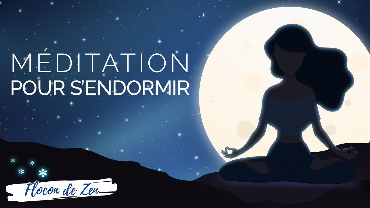 💤🌙10 minutes de relaxation guid&eacute;e pour s'endormir｜Flocon de Zen