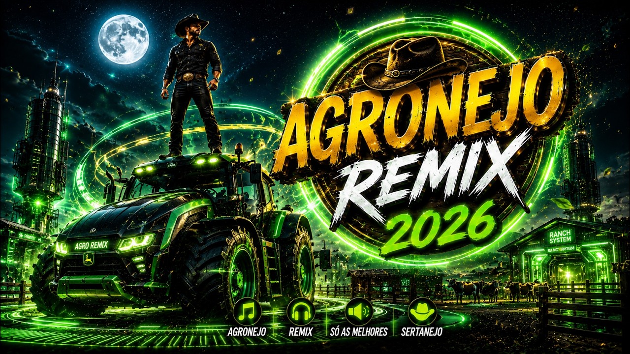 🔥 AGRONEJO REMIX 2026 🚜 Grave Pesado + Sertanejo Remix | M&uacute;sicas Que Est&atilde;o Bombando 💥