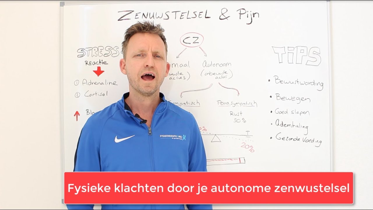 fysieke pijn klachten en het autonome zenuwstelsel
