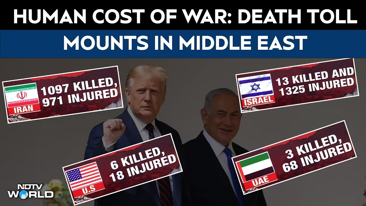 Iran Israel War | Human Cost Of War Escalates With Casualties Across 10+ Countries