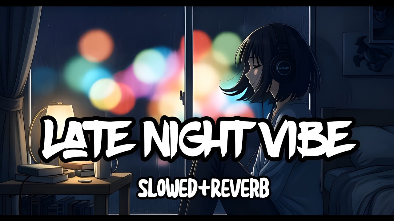 Late Night Vibes 🌙 Slowed + Reverb | Hindi Lofi Song | 3AM Alone Feelings
