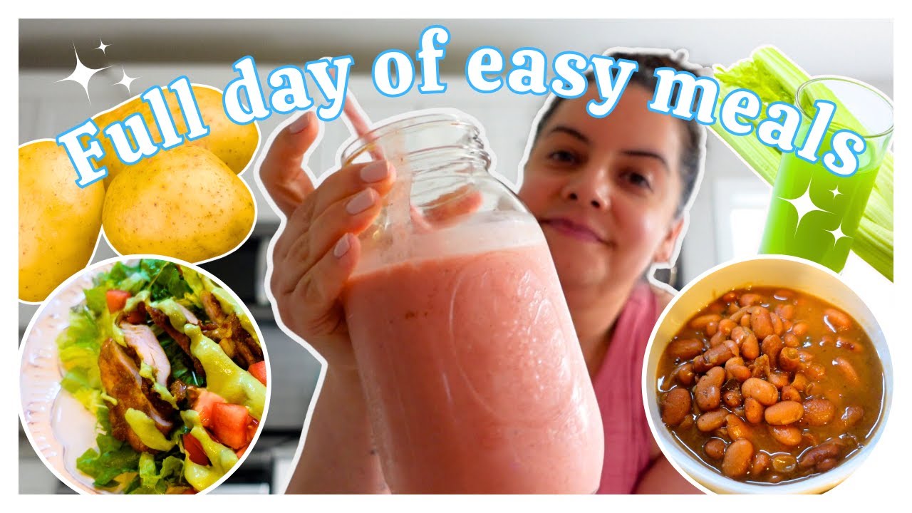 My Super Easy Day of Healthy Eating | Working from Home 🍽