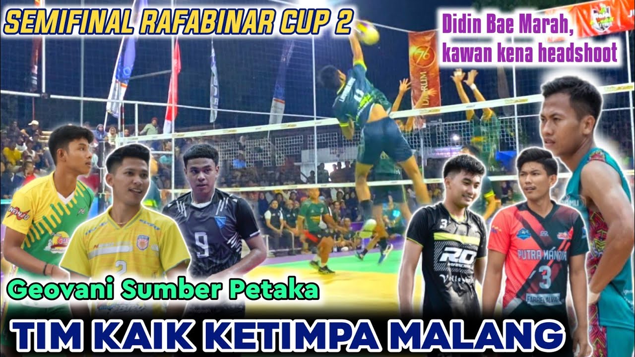 MALUUU || Tim KAIK di Buat Tak Berdaya Geovani, Imam Mahdi, Kevin, Afta di Semifinal Rafabinar Cup