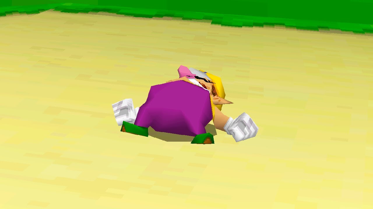 Super Mario 64 Ds pero WARRIO es el PROTA