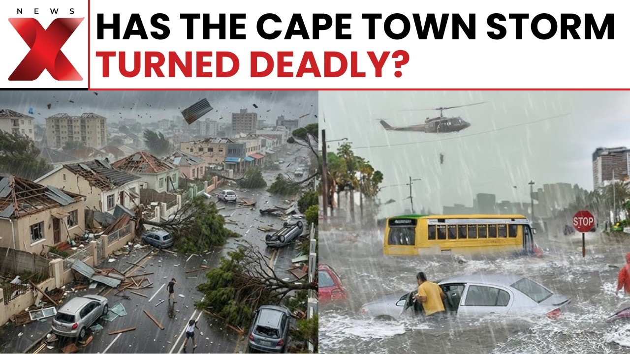 Severe Storm Batters Cape Town, Causes Flooding, Widespread Damage And One Death