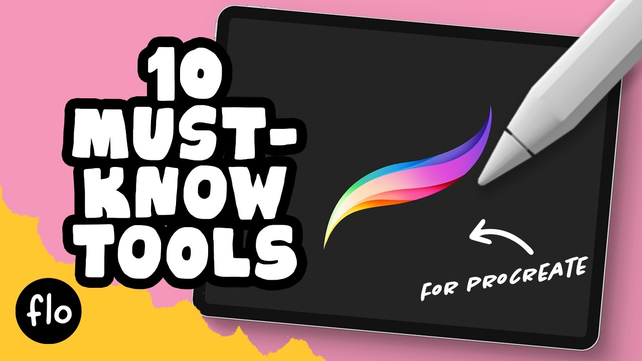 10 инструментов Procreate, которые должен знать каждый художник.