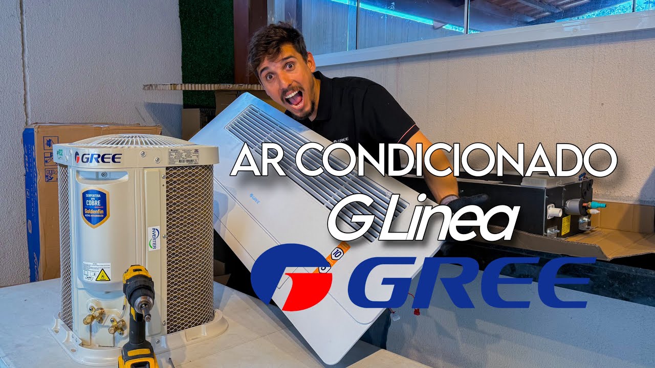 Cassete de 1 Via 1x1 G-LINEA: Conhe&ccedil;a o lan&ccedil;amento da Gree!