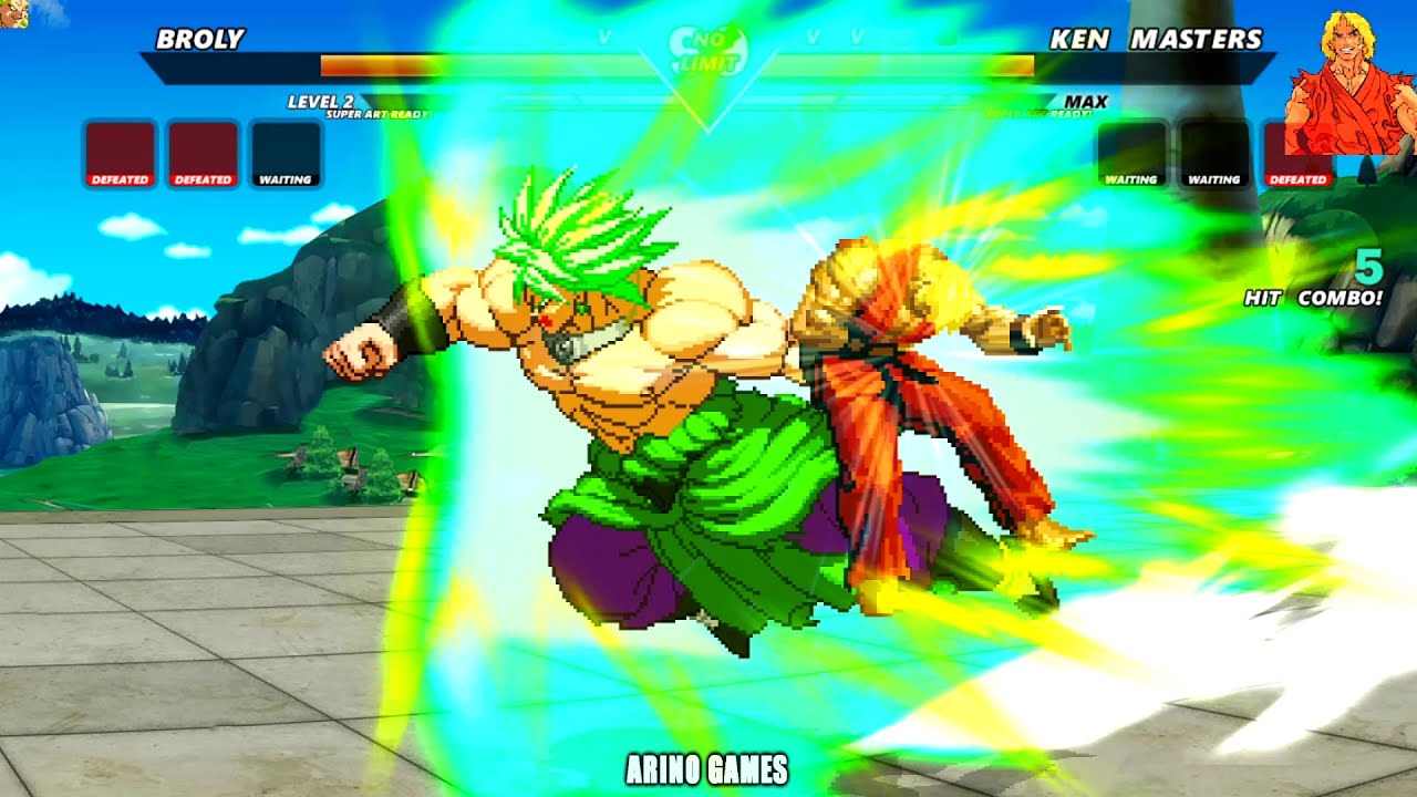 STREET FIGHTER VS DRAGON BALL Z! EPIC BATTLE!