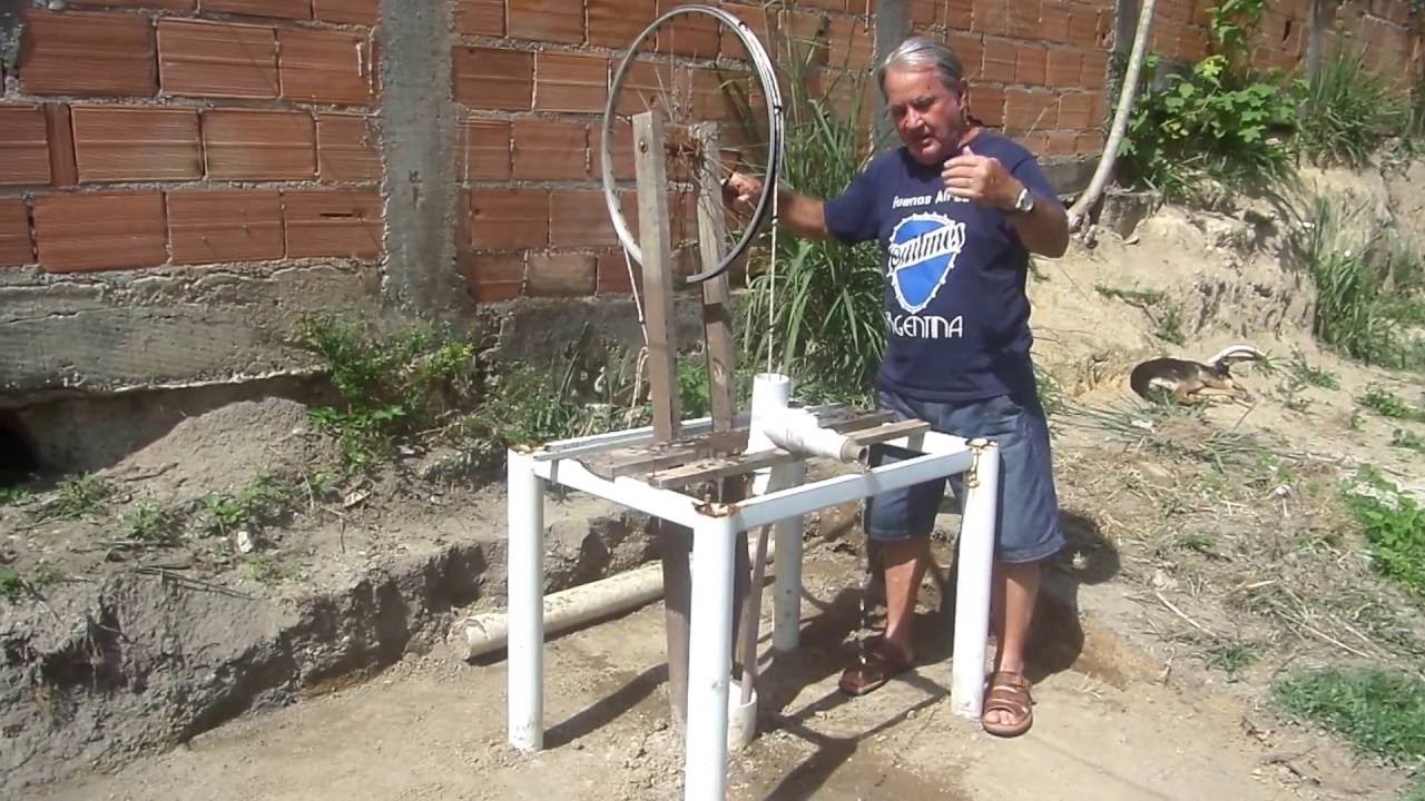 Bomba rosário para poço artesiano - parte submersa