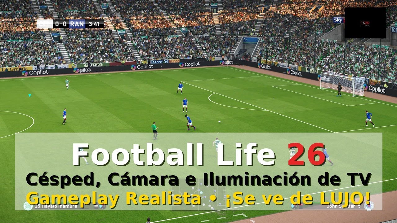 Football Life 2026 | Настройте этот газон, телекамеру и освещение, а также реалистичный игровой п...