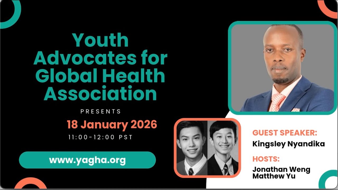 YAGHA Webinar #9 — Kingsley Nyandika on Bridging Healthcare Disparities in Africa's Largest Slum