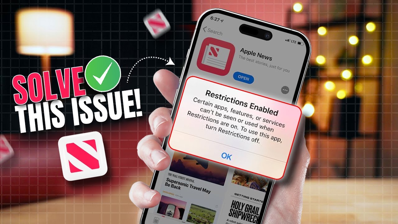 How to Solve Restrictions Enabled Issues on App Store on iPhone | Fix App Store Access
