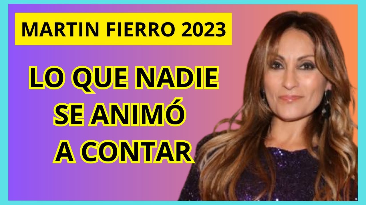 🏆 MARTIN FIERRO 2023  🏆 ¿Qué pasó con JEY MAMMON?