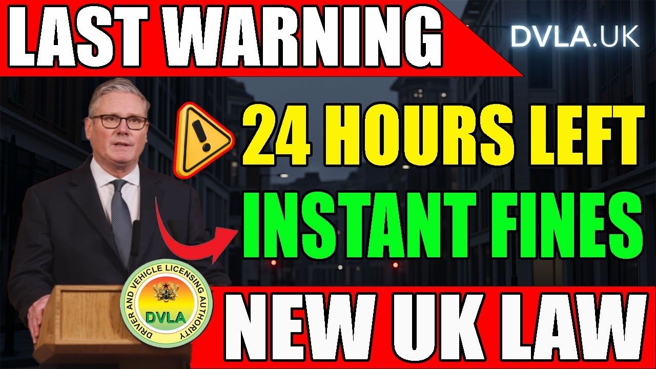 🚨 FINAL WARNING UK Drivers!  New Driving Law Starts in 24 Hours  Avoid Instant Police Fines