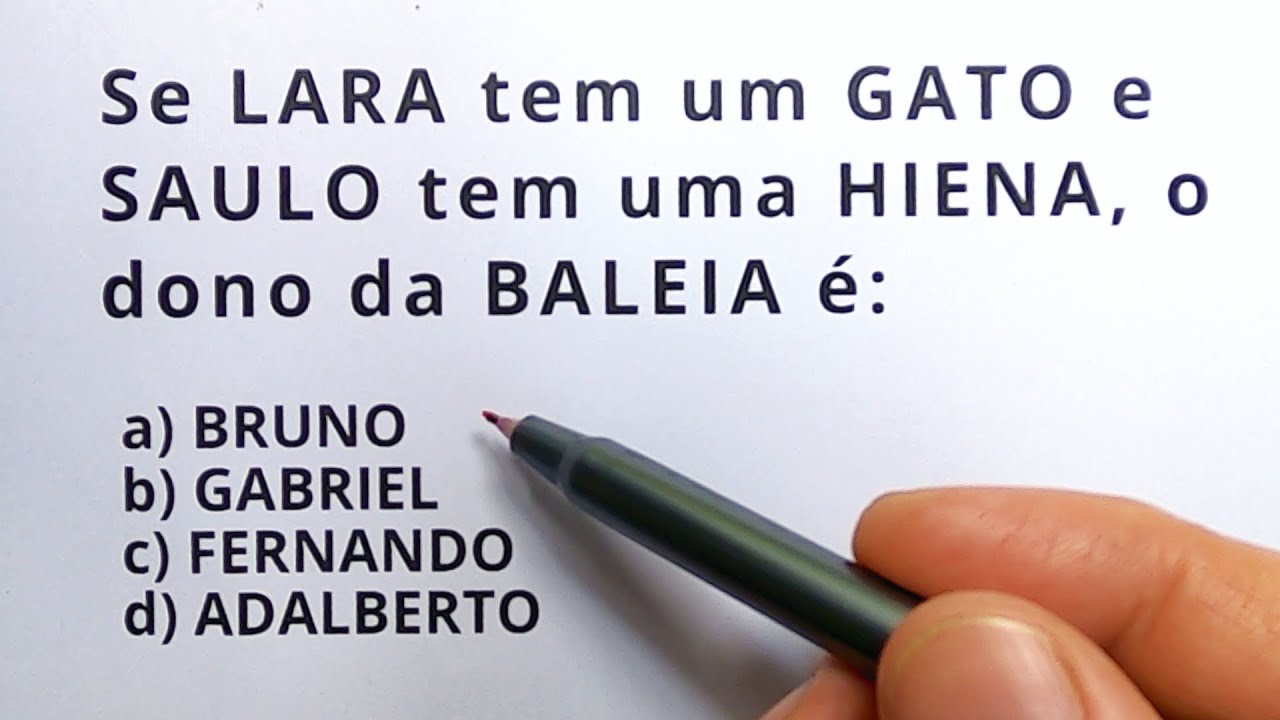 Essa é fácil🔥Mas muitos não conseguem😱 RACIOCÍNIO LÓGICO‼️