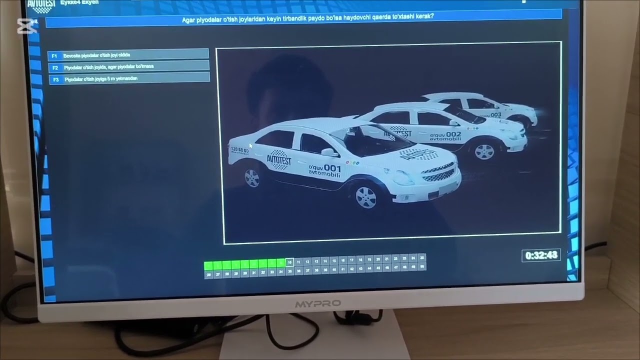 AVTO  TEST  NAZARIY IMTIHON SAVOLLARI