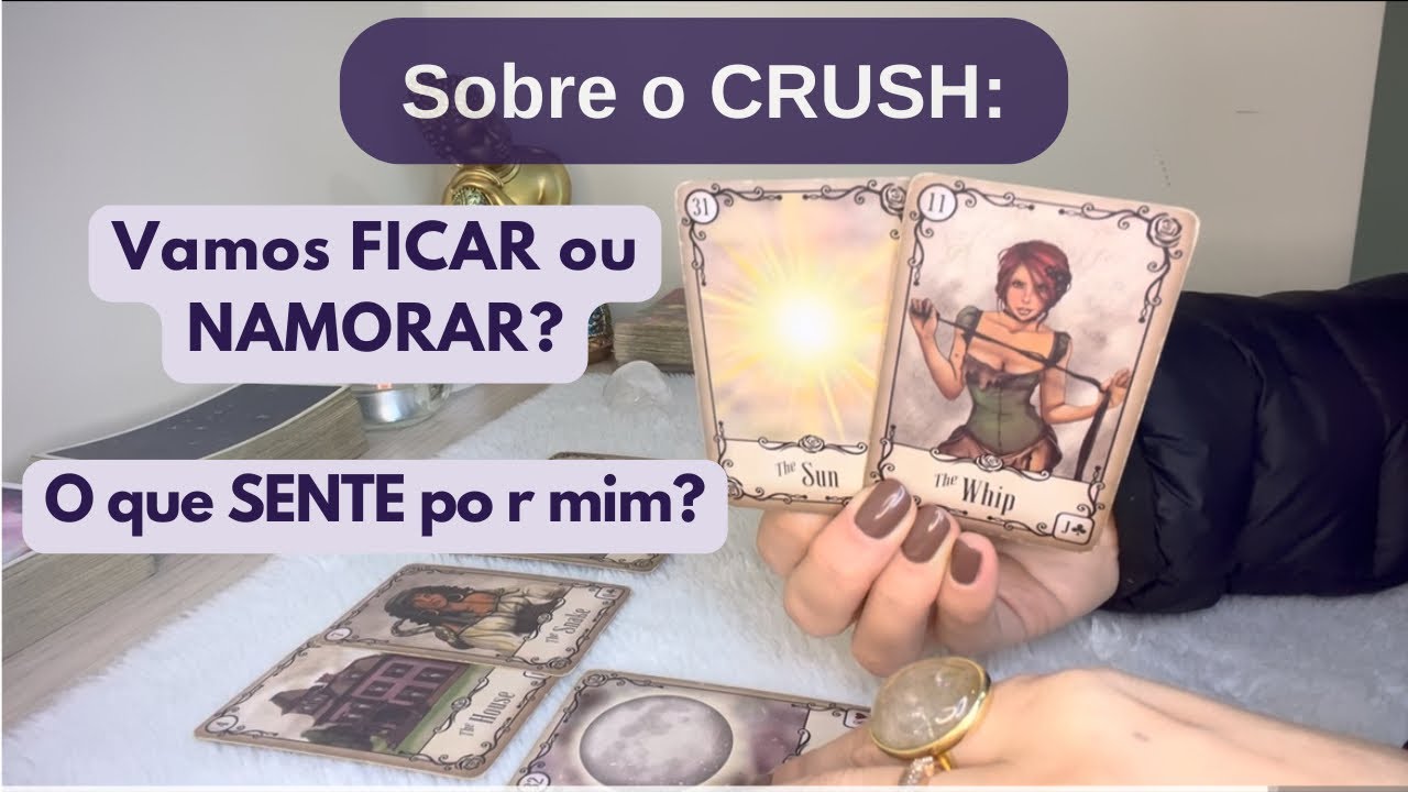 Essa PAQUERA vai VIRAR NAMORO? O que SENTE por MIM? Tarot Revelou Tudo
