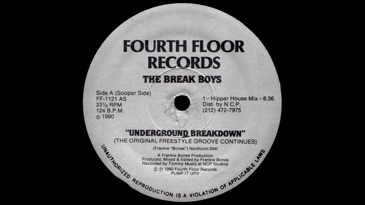 The Break Boys - Underground Breakdown (The Original Freestyle Groove Continues) (Hipper House Mix)