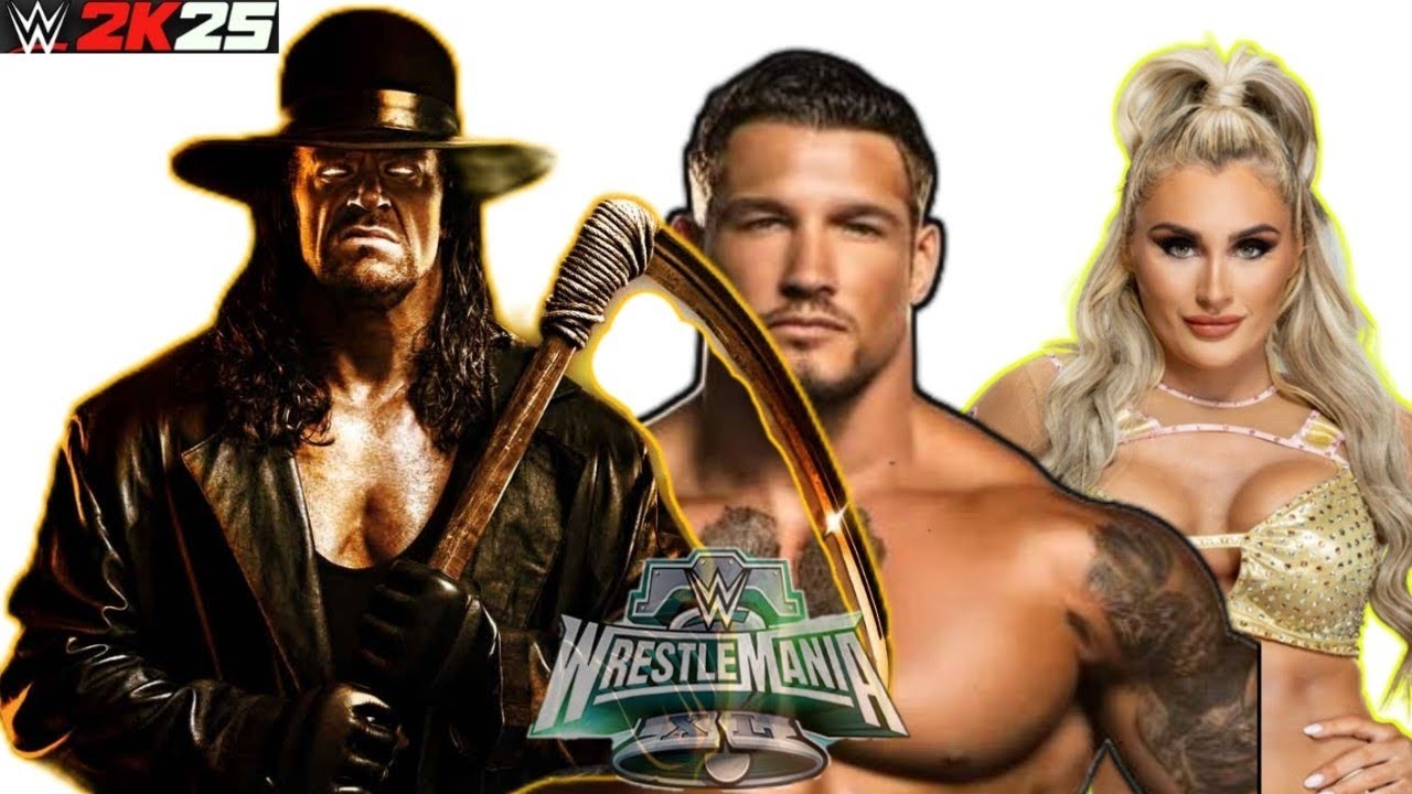 UNDERTAKER VS RANDY ORTON AND TIFFANY STRATTON Who will won ?🏆 Wwe 2K25 Netflix adition gameplay 📱💥