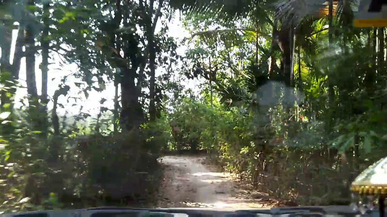 Drive towards Niwant Sagar resort, Srivardhan