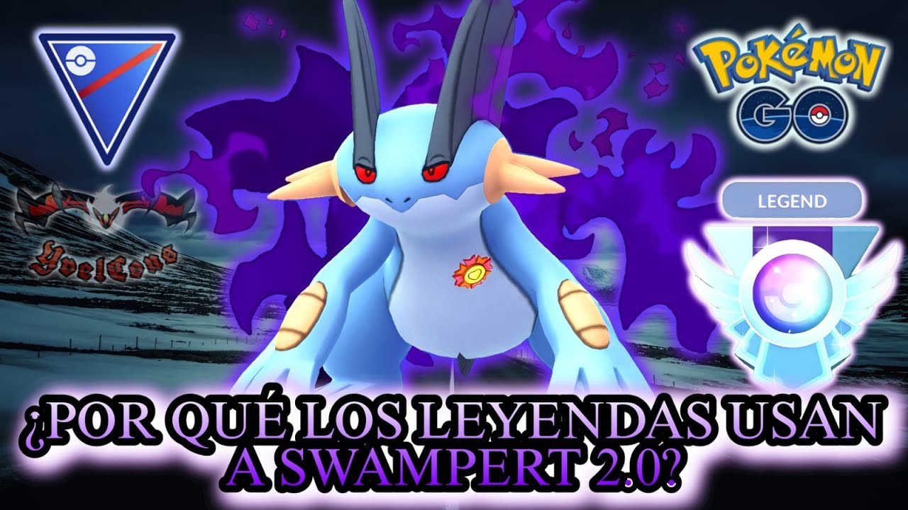 ¿POR QUE TODOS LOS LEYENDA? USAN A SWAMPERT EN LA LIGA SUPER // PC-1500 // (PVP) #pokemongo