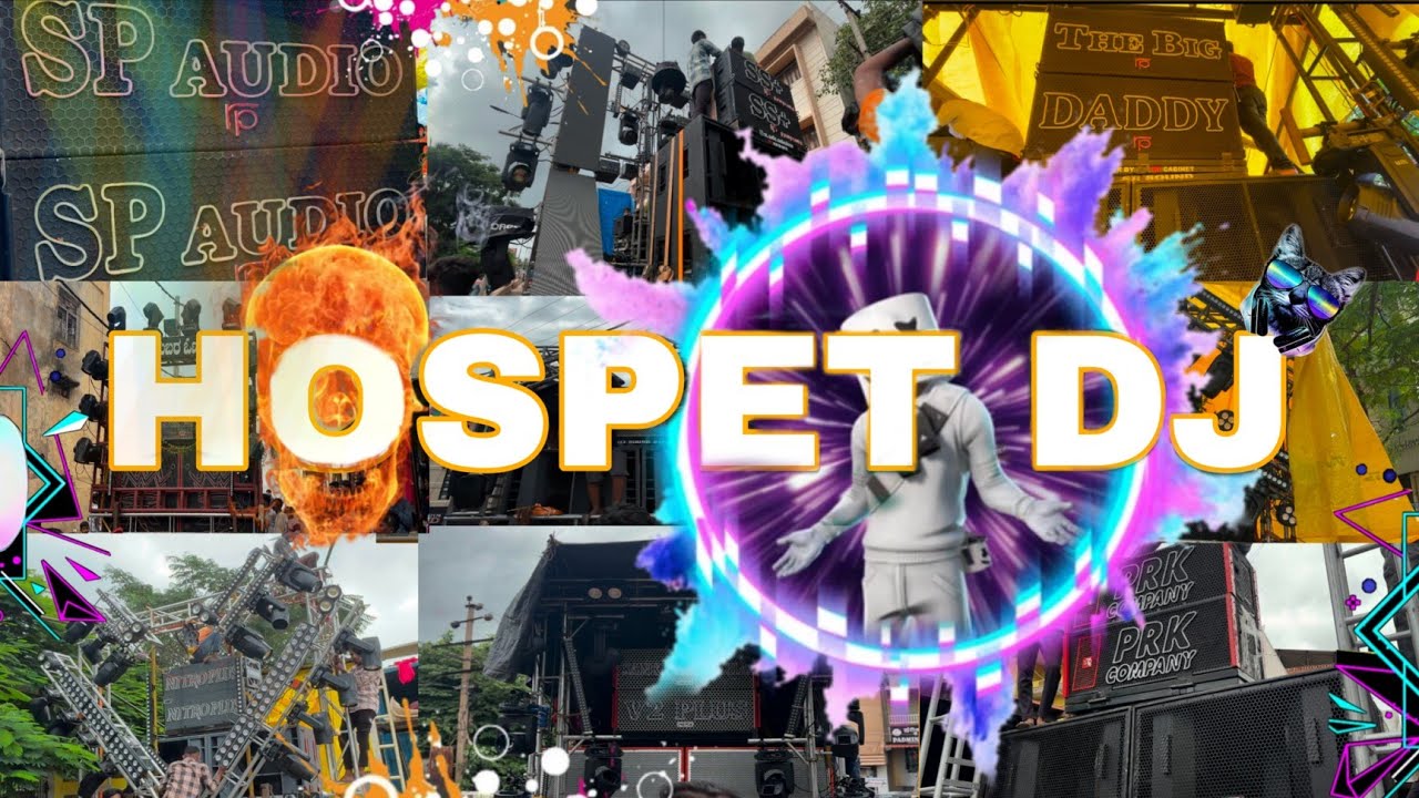 Dj video hospet dj ganesh visrjan 2025 ka35